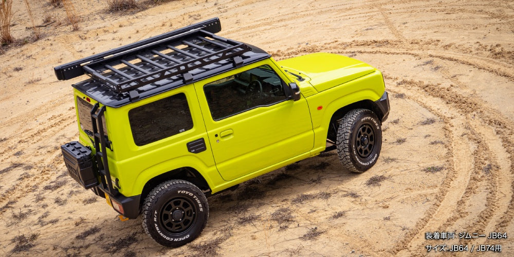 【未使用品】 シーエルリンク スクエアルーフラック (フットあり) ジムニーJB64 シエラJB74 5型適合 1台