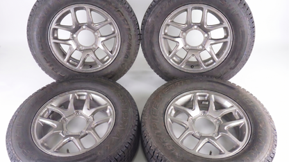 ジムニーJB64純正アルミホイール/GRIPMAX ICEX 215/70R16 2021年製 4本 バリ溝 JB64