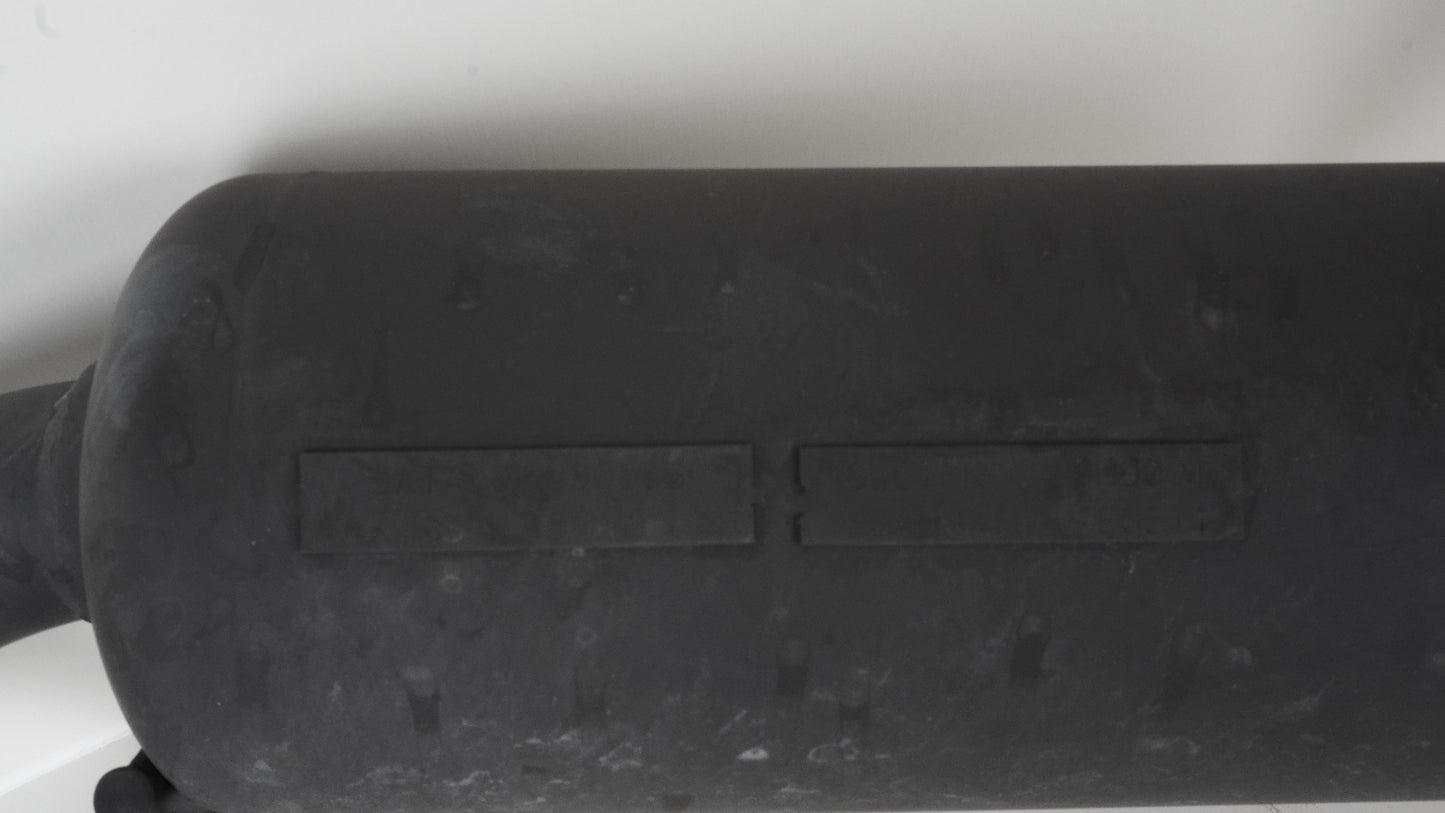 シーエルリンク リアマフラー　シングル出し　マットブラック