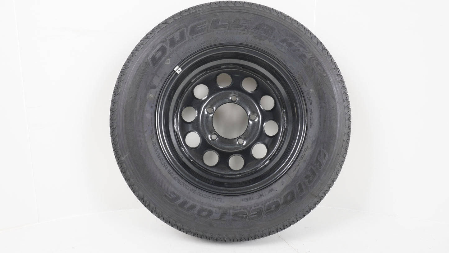 スズキ シエラ純正鉄ホイール  15×5.5J +5 Bridgestone  DUELER H/L852 195/80R15 96S 1本 2024年製