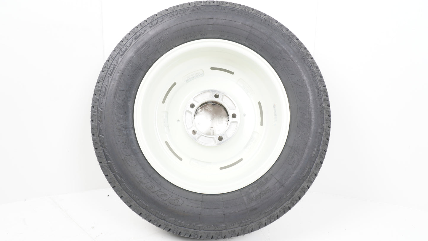 未走行 CRIMSON DEAN CROSSCOUNTRY クリムソン ディーン クロスカントリー 16×6J -5 139.7-5H / 2025年製 TOYO OPENCOUNTRY A/T EX オープンカントリー 215/70R16 100H 1本
