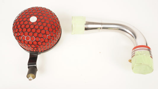 【RV4WILDGOOSE：MRS-4RS-INOX-01S】ジムニー：MRS製 サクションパイプ＆エアクリーナーセット (JB23-4型以降用)画像より仕様変更あり