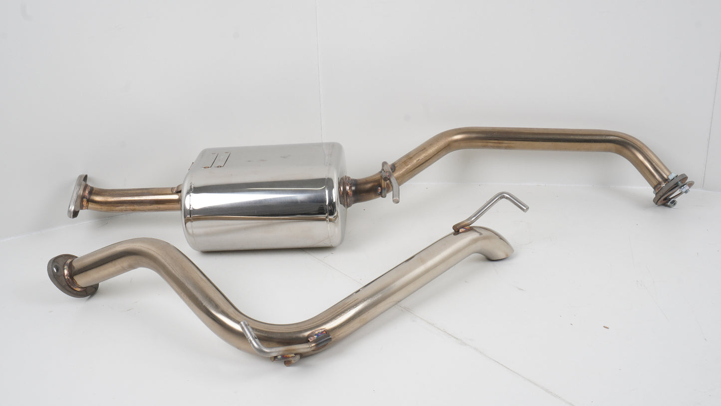 SUXON サクソン ダウンテールマフラー(JIM-174)車検対応 ジムニーJB74【代引き不可】