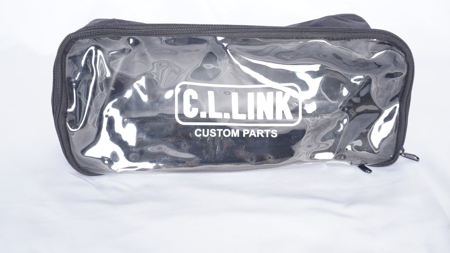 CLLINK シーエルリンク 牽引ロープ 12t 収納バッグ付き グレー 汎用