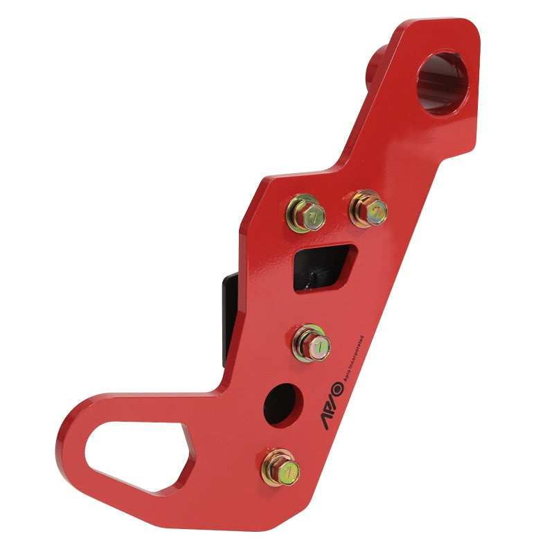 未使用品 APIO アピオ 純正バンパー用 【FL】純正バンパー用 フロント左 9mm 牽引フック レッド JB64 ジムニー JB74 シエラ ※ボルト旧タイプ
