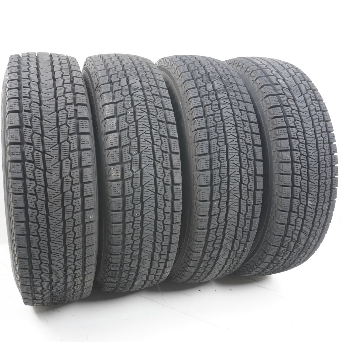 【バリ山】 2024年製 195/80R15 アイスガード G075 / ウェッズ キーラー WEDS KEELER 1560 ±0 139.7-5H 4本 スタッドレス
