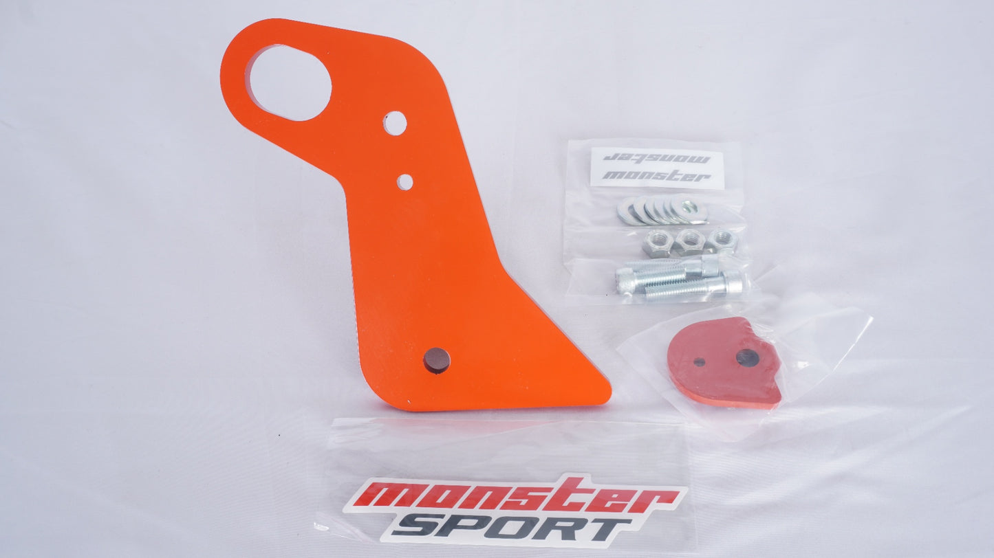 未使用品 MONSTER SPORT モンスタースポーツ 牽引フック 9ミリ レッド リア用 純正バンパー対応 JB64ジムニー JB74シエラ JC74ノマド