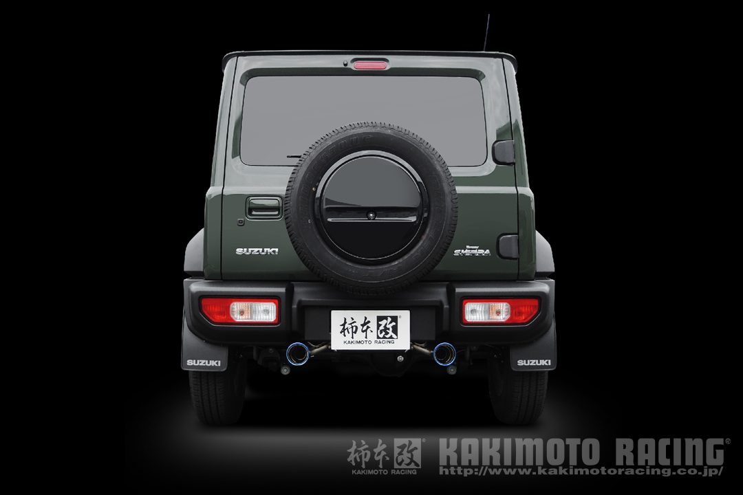 柿本改 KAKIMOTO RACING Class KR 左右出し センター付き 10加速騒音規制対応モデル JB74 マフラー