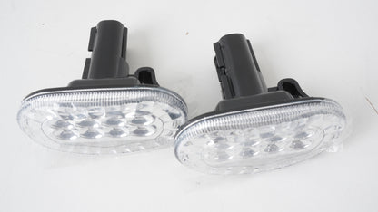 ショウワガレージ LEDサイドマーカー タイプ1 ジムニー JB64 シエラ JB74 ノマド JC74 クリア インナークローム 2個セット