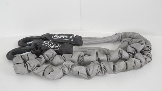 シーエルリンク 牽引ロープ 12t 収納バッグ付き ジムニー ランクル ラングラー等 グレー