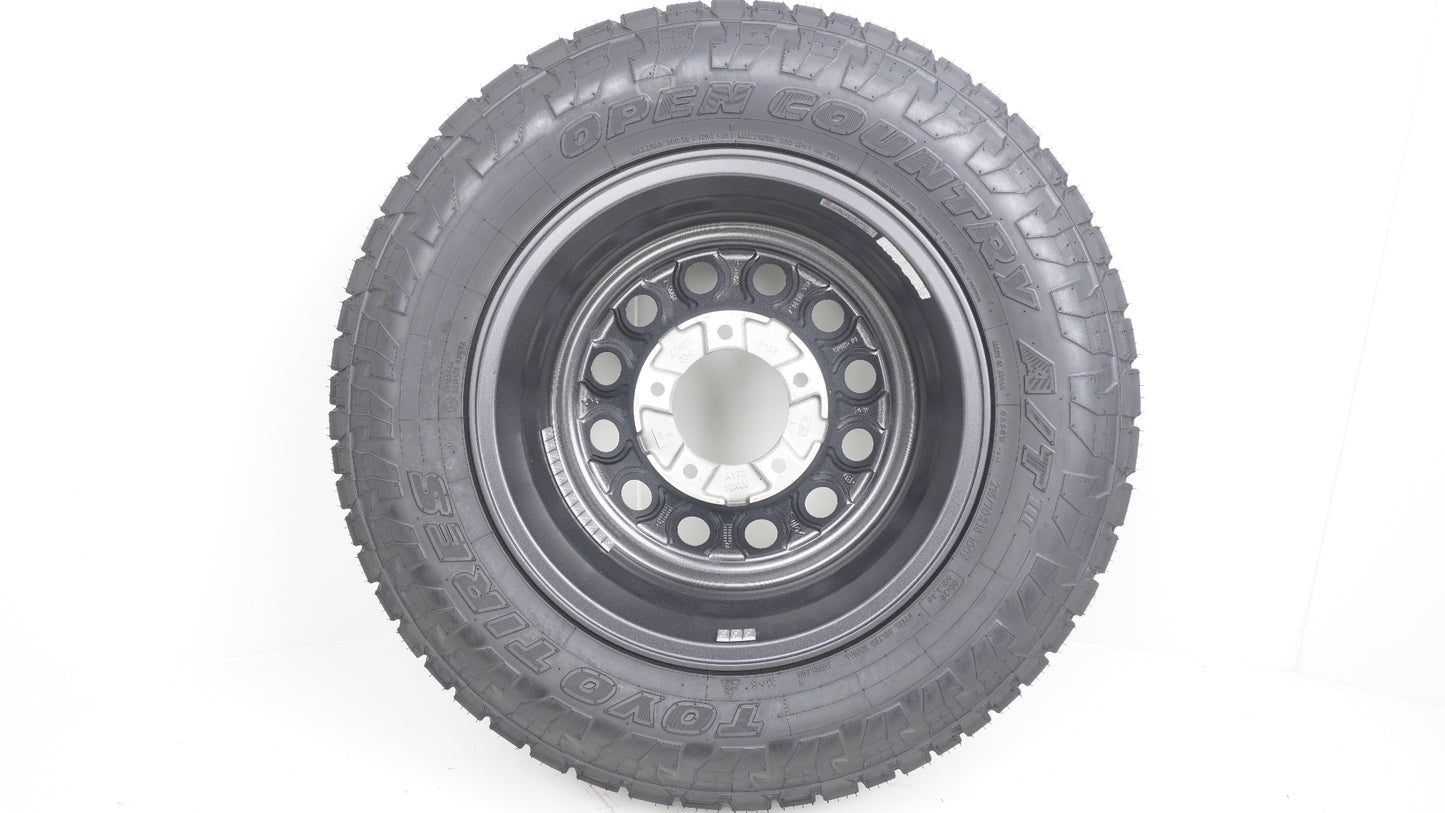 MID ナイトロパワー H12 ショットガン 16×6J -5 139.7-5H / TOYO OPEN COUNTRY AT3 215/70/16 100T WL 1本 オープンカントリースペアに タイヤホイールセット