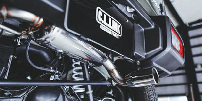 シーエルリンク リアマフラー タイプ1 シングル出し ステンレス JB64 ジムニー 5型適合 JB74 シエラ JC74 ノマド