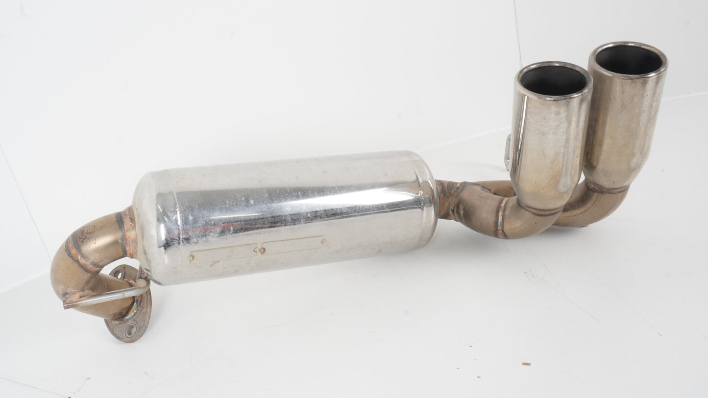 シーエルリンク リアマフラー タイプ2 ダブル出し ステンレス