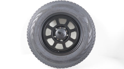 KG KW01-01 16×5.5J +22 139.7-5H / YOKOHAMA iceGUARD G075 ヨコハマ アイスガード 185/85R16 4本 2022年製 バリ山 スタッドレス タイヤホイールセット