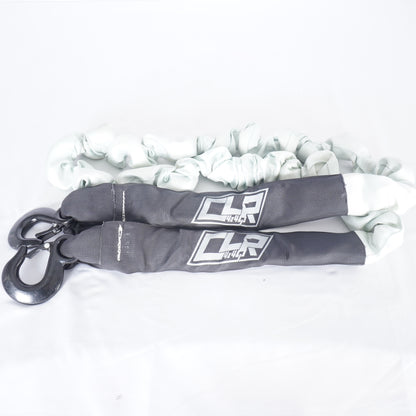 CLLINK シーエルリンク 廃盤品 旧ロゴ 牽引ロープ ホワイト 12トン 汎用