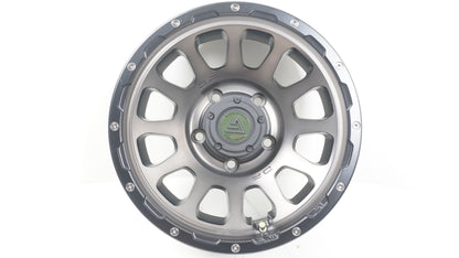 DELTAFORCE OVAL For JIMNY NOMADE / SIERRA デルタフォース オーバル MONOBLOCK / 16×6.0J -5 139.7-5H MAT SMOKE POLISH 4本 ホイール JB74シエラ JC74ノマド
