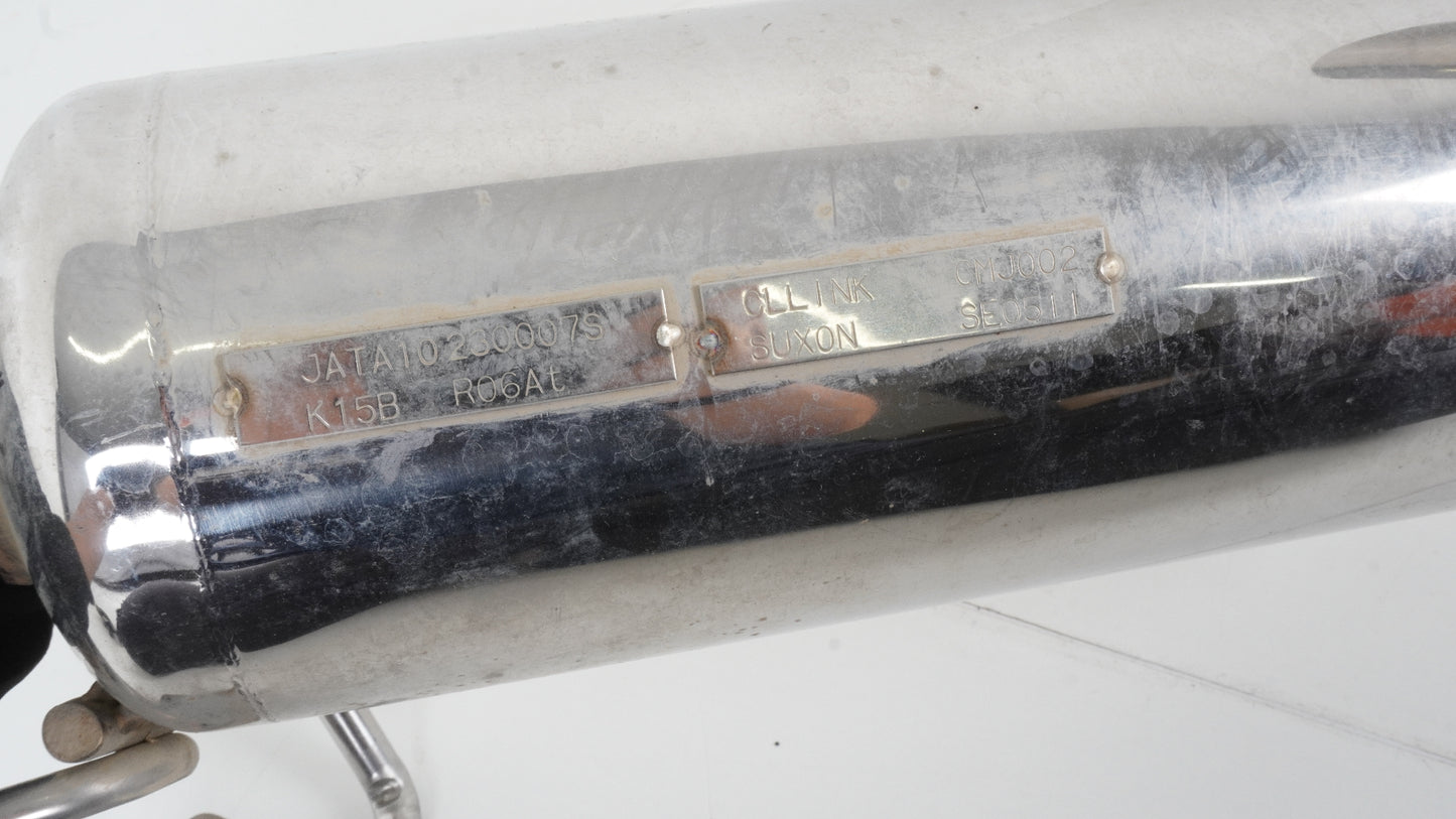 シーエルリンク リアマフラー タイプ2 ダブル出し ステンレス