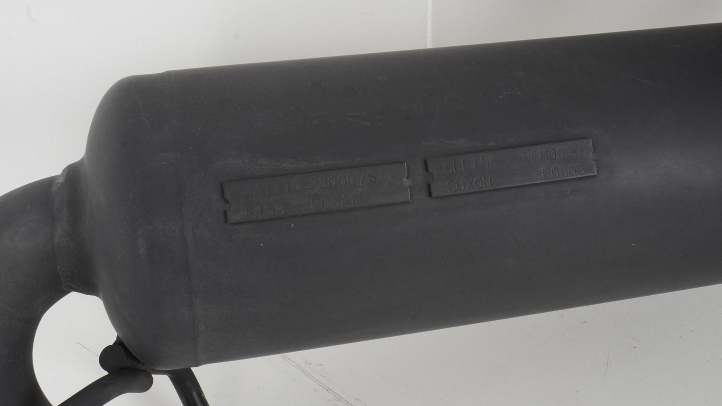 シーエルリンク リアマフラー タイプ2 ダブル出し マットブラック