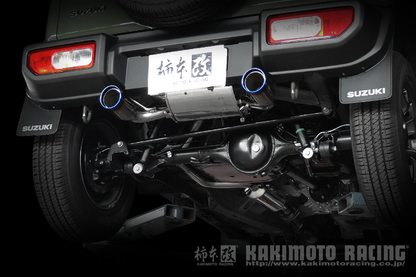 柿本改 KAKIMOTO RACING Class KR 左右出し センター付き 10加速騒音規制対応モデル JB74 マフラー