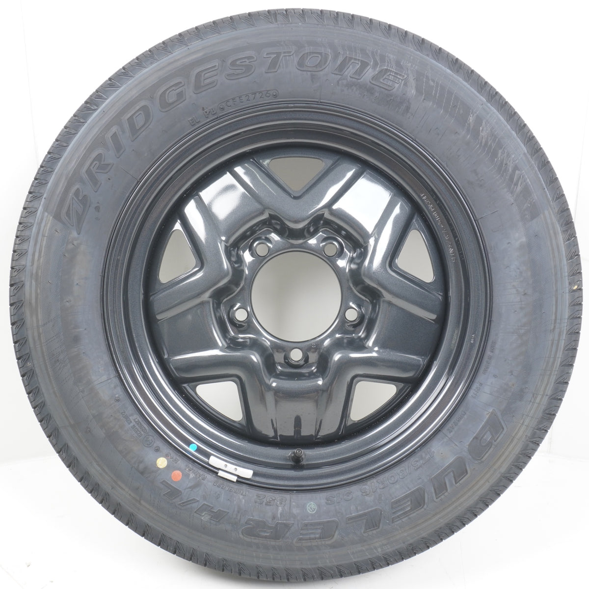 【未使用】  スズキ 純正 JB64 ジムニー タイヤホイールセット スチールホイール 1本