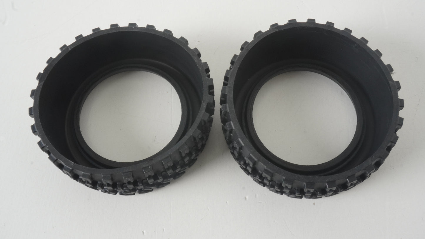メーカー不明品 エアコンダイヤルカバー JB64 JB74 JC74 ジムニー ラジコン用タイヤを加工 ハンドメイド