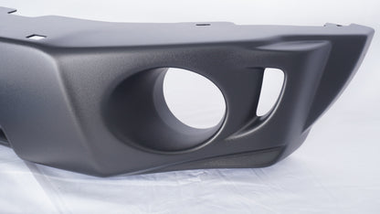 未使用品 ショウワガレージ ABSフロントバンパースポイラー 塗装済み(シボブラック) E00601 JC用穴あり シエラ JB74 ノマド JC74 バンパー / E00039 スキッドプレート付 シルバー