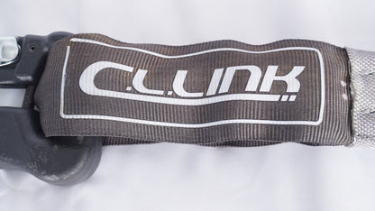 CLLINK シーエルリンク 牽引ロープ12t グレー 収納バッグ付き 汎用