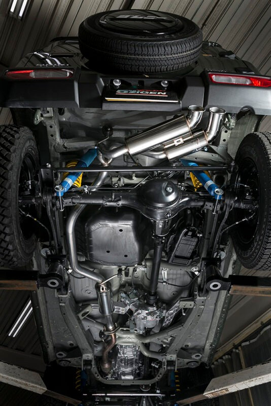 5ZIGEN SP SPEC STREET SP7004-N 2P マフラー JB64 純正バンパー用