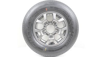 【未使用に近い】 スズキ ジムニーノマド純正ホイール 4本 15×5.5J +5 139.7-5H / 2026年製 BRIDGESTONE DUELER H/L 852 ブリヂストン デューラー 195/80R15 96S 4本