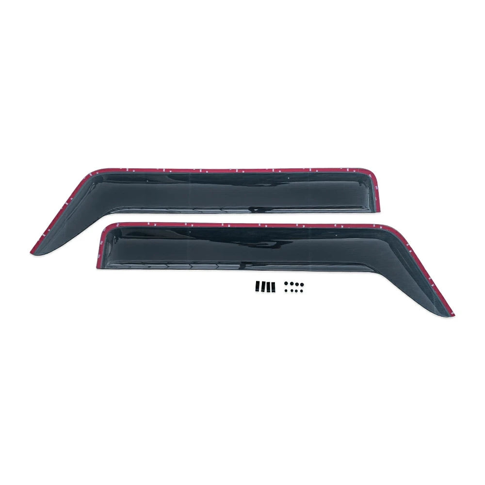 未使用品 メーカー不明 JB64 ジムニー JB74 シエラ フロントドアバイザー 2個セット