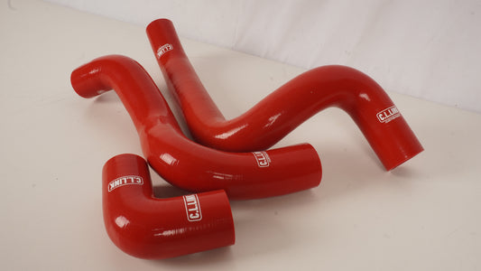 シーエルリンク　シリコンインテーク　3本セット　(3本セット, レッド)