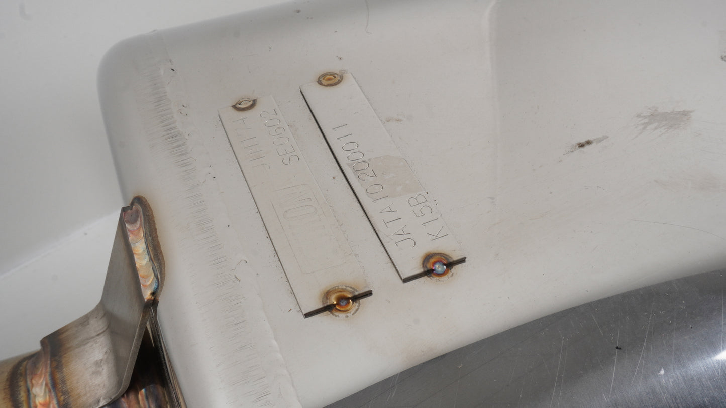 SUXON サクソン ダウンテールマフラー(JIM-174)車検対応 ジムニーJB74【代引き不可】