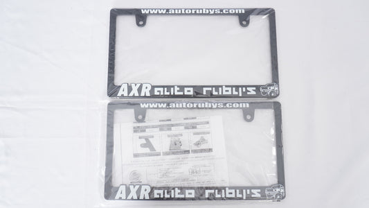 未使用品 オートルビーズ  AXR ナンバーフレーム 2個セット