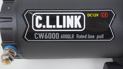 シーエルリンク 6000lbs 電動ウインチファイバーロープ仕様
