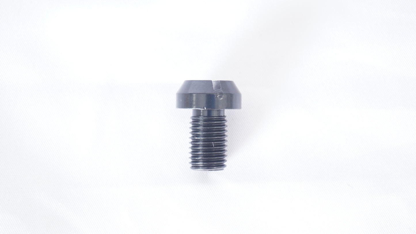 未使用品 メーカー不明 スペアタイヤレスキャップ M10 P1.25 ゴムワッシャー付き 化粧ボルト (ブラック)