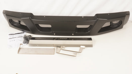 JAOS ジャオス フロントスポーツカウル 塗装品 タフブラック ジムニー JB74系 バンパー  / スポーツカウル用 スキッドプレート付 中古