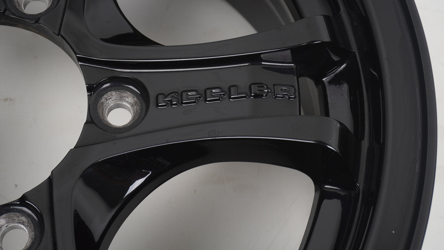 weds KEELER ウェッズ キーラーフォース 16×5.5J +22 139.7-5H  ホイール 4本 ブラック
