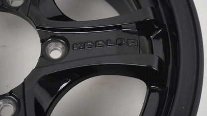 weds KEELER ウェッズ キーラーフォース 16×5.5J +22 139.7-5H  ホイール 4本 ブラック