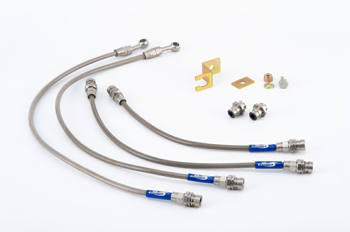 未使用品 ショウワガレージ SG アジャストコイル75 X-SHOCK B ステンメッシュブレーキホースセット ブラックコイル  ジムニー JB64 シエラ JB74 リフトアップ ラテラルロッド /ブラック
