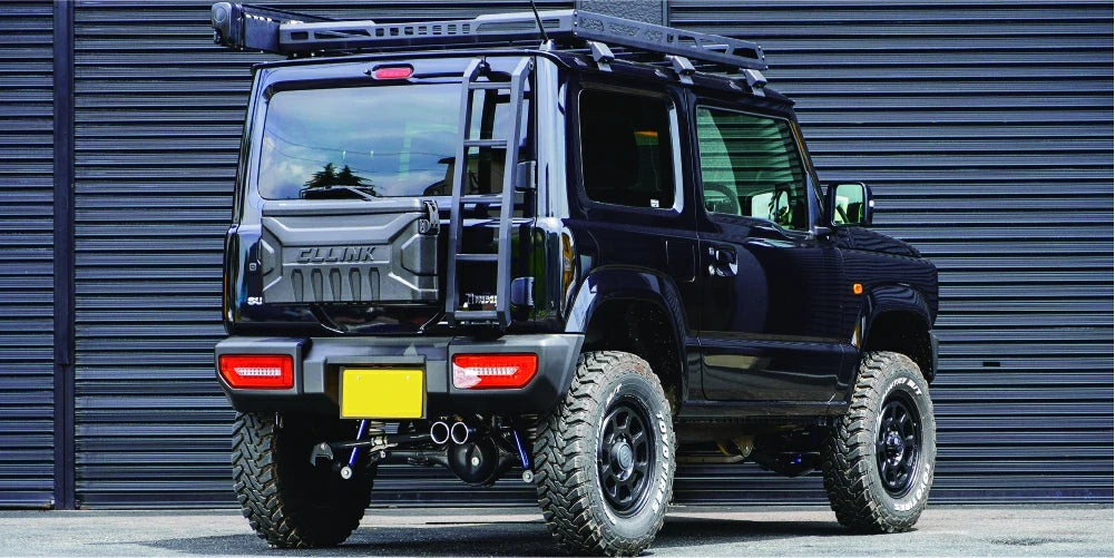 シーエルリンク リアマフラー タイプ2 ダブル出し ステンレス JB64 ジムニー 5型適合 JB74 シエラ JC74 ノマド