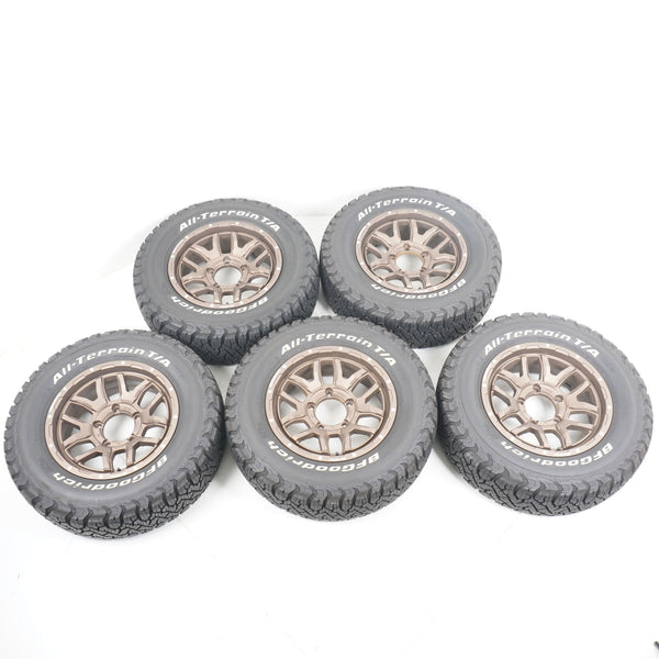 【使用僅か】 RAYS DAYTONA F6boost レイズ デイトナ 16×6J -5 139.7-5H / BFGoodrich KO3 225/70R16 2025年製 5本