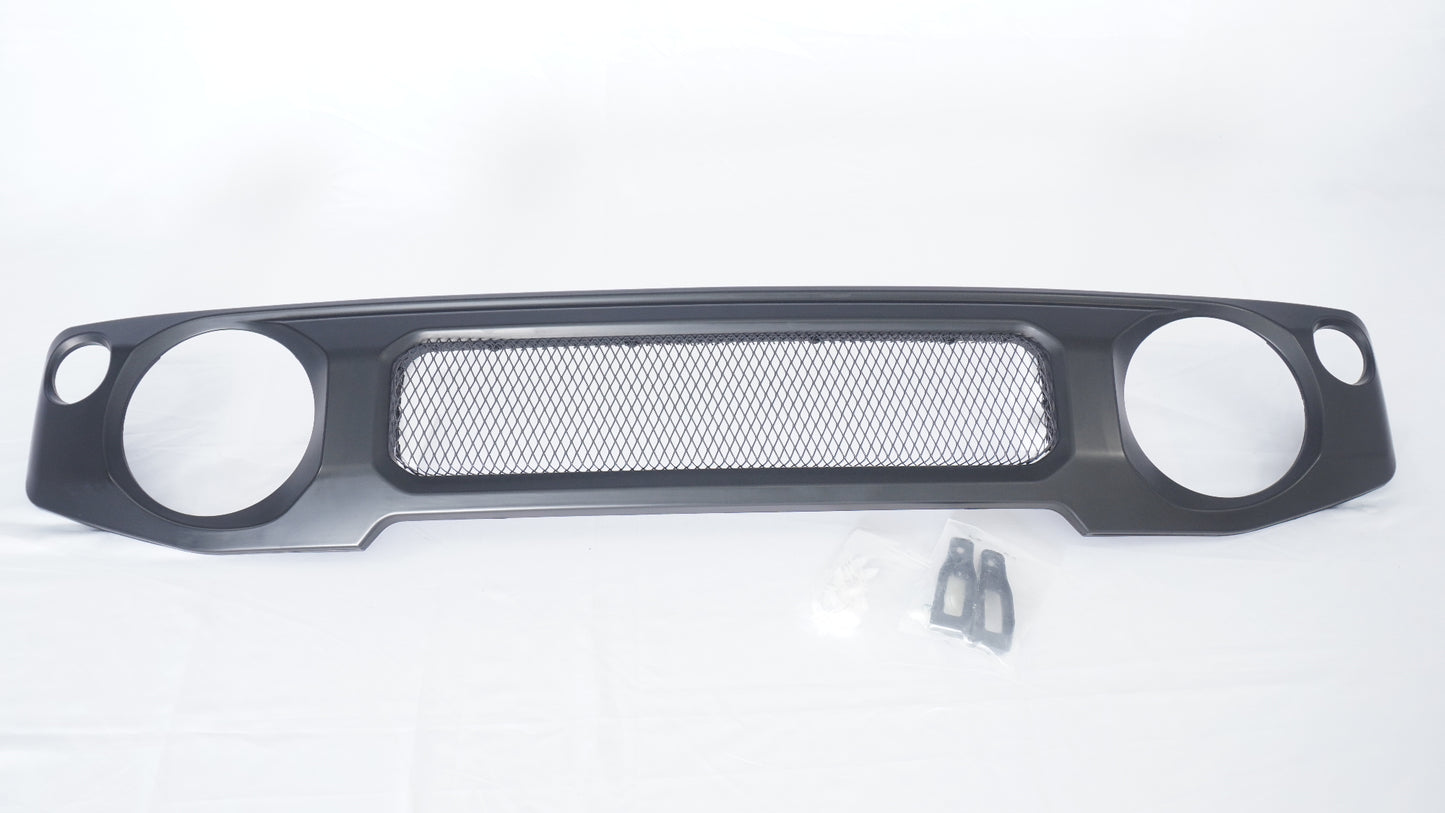 未使用品 マスターピース ジムニーJB64W ジムニーシエラJB74W ジムニーノマドJC74W 用 艶なしブラック マットブラック シンプルグリル Type2