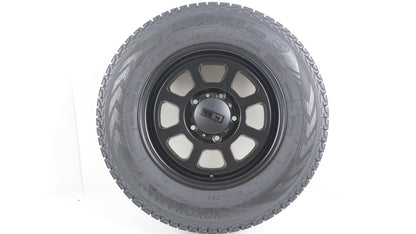 KG KW01-01 16×5.5J +22 139.7-5H / YOKOHAMA iceGUARD G075 ヨコハマ アイスガード 185/85R16 4本 2022年製 バリ山 スタッドレス タイヤホイールセット