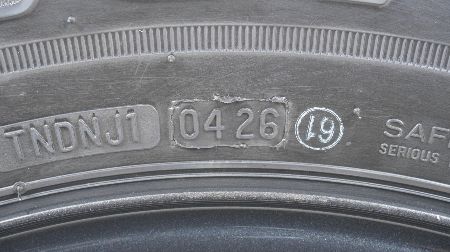【未走行】 スズキ ジムニーノマド純正スチールホイール 15×5.5J +5 139.7-5H / 2026年製 BRIDGESTONE DUELER H/L 852 ブリヂストン デューラー 195/80R15 96S  1本