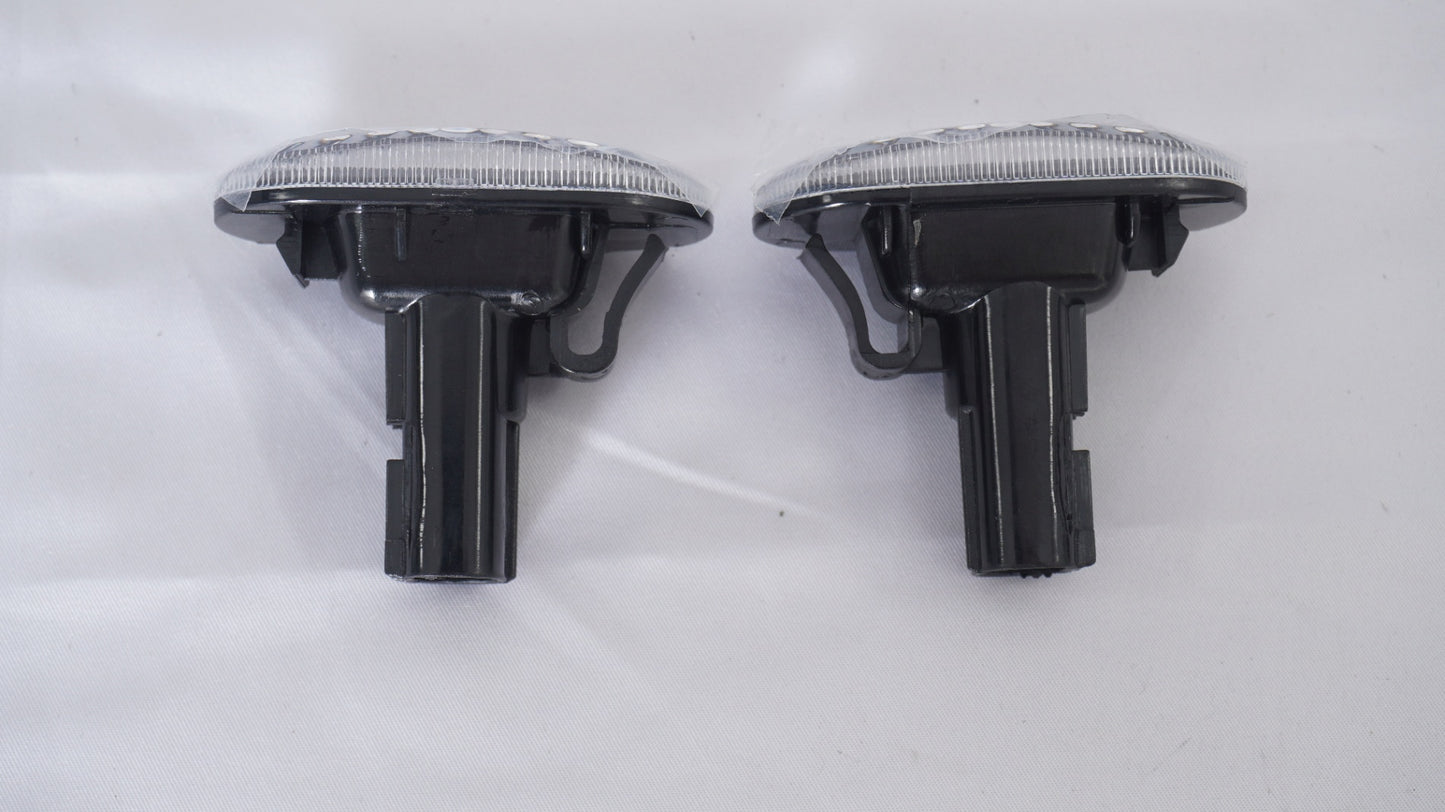 ショウワガレージ LEDサイドマーカー タイプ1 ジムニー JB64 シエラJB74 ノマド JC74 E00105 クリア インナーブラック 2個セット