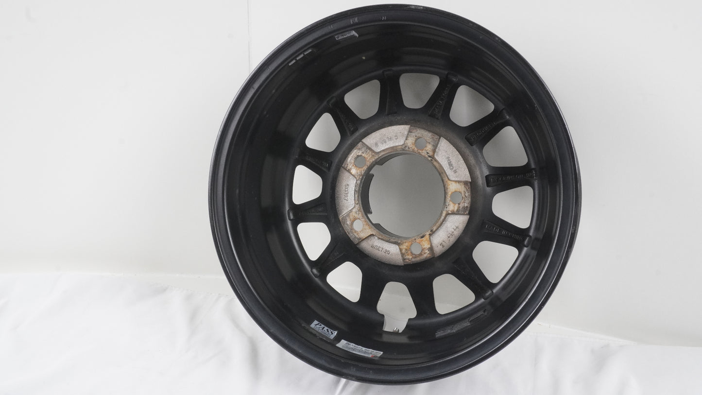 DELTA FORCE OVAL デルタフォース オーバル ブラックマシニング BLACK MACHINING 16×5.5J +20 139.7-5H 4本 ホイール
