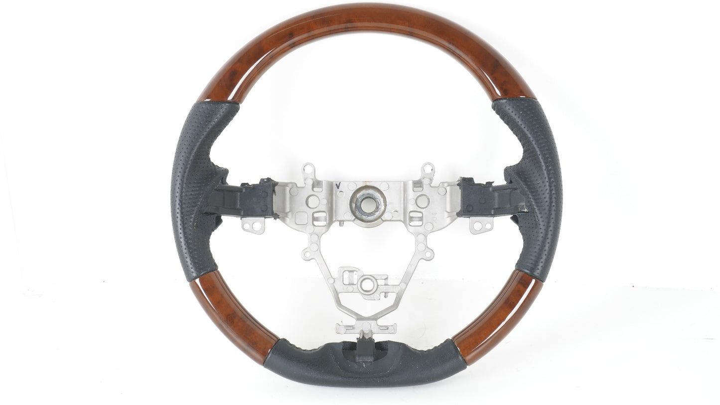 【未使用に近い】 REAL レアル ステアリング ブラウンウッド JB64 JB74 JC74 ジムニー シエラ ノマド
