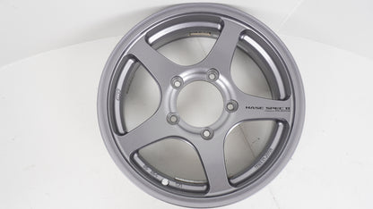 美品 軽量 5.87kg WEDS  ADVENTURE HASE SPECⅡウェッズ アドベンチャー  ハセスペック2 LIGHT GUN METALLIC 16×5.5J +22 139.7-5H 4本 ホイール