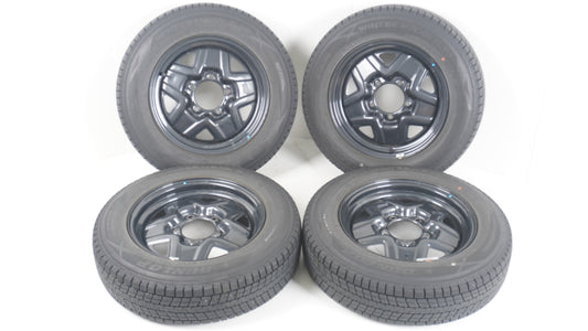 スズキ純正スチールホイール JB64 ジムニー XG / DUNLOP WINTER MAXX SJ8 ダンロップ ウィンターマックス 175/80R16 2020年製造品 4本