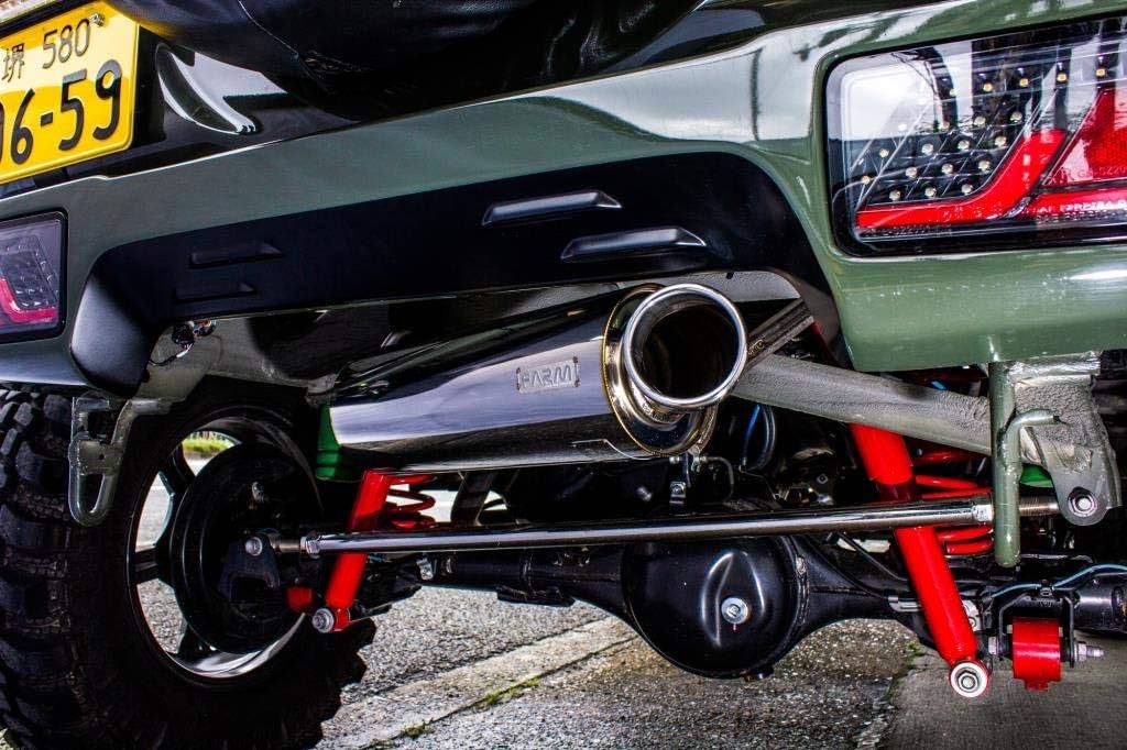 MOTOR FARM モーターファーム OFF-ROAD LEGALIZE オフロードレガライズ マフラー ジムニー JB64 (加速騒音規制適合、ショートバンパー車専用)